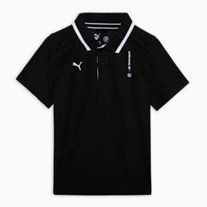 BMW M Motorsport Youth Polo, PUMA Black, extralarge-IND