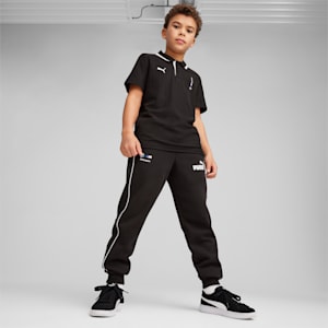 BMW M Motorsport Youth Polo, PUMA Black, extralarge-IND