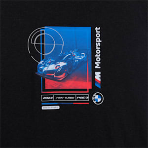 BMW M Motorsport Youth Car Graphic T-shirt, PUMA Black, extralarge-IND