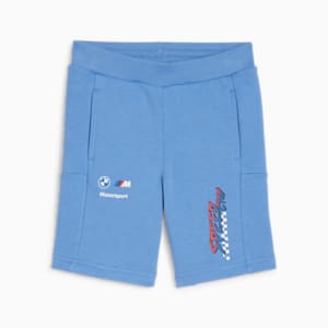 BMW M Motorsport Kids' Shorts, Blue Skies, extralarge-IND