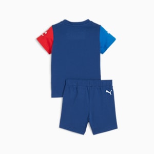 2-Piece BMW M Motorsport Tee Toddlers' Set, Pro Blue-M color, extralarge