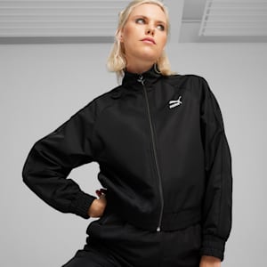 T7 Women's Track Jacket, Cheap Jmksport Jordan Outlet Black, extralarge