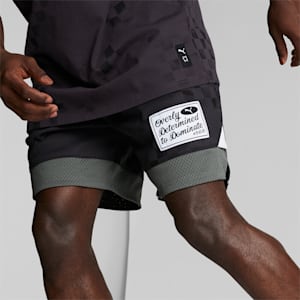 Puma Flare Men's Basketball Shorts, Black, XS