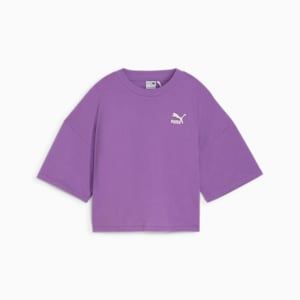 Puma French Terry Crew Bluza, Ultraviolet, extralarge