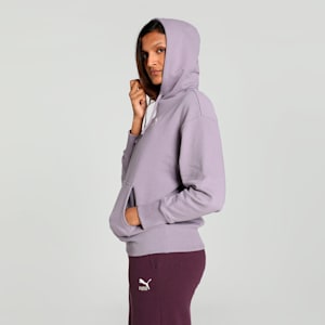 BETTER CLASSICS Women's Relaxed Fit Hoodie, Pale Plum, extralarge-IND
