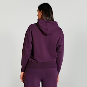 BETTER CLASSICS Women's Relaxed Fit Hoodie, Midnight Plum, extralarge-IND