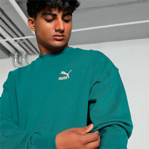 BETTER CLASSICS Relaxed Fit Unisex Sweatshirt, Cold Green, extralarge-IND