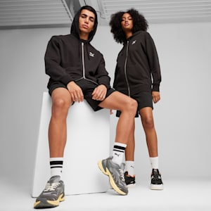 BETTER CLASSICS Full-Zip Unisex Hoodie, PUMA Black, extralarge-IND