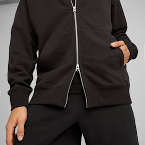 BETTER CLASSICS Full-Zip Unisex Hoodie, PUMA Black, extralarge-IND