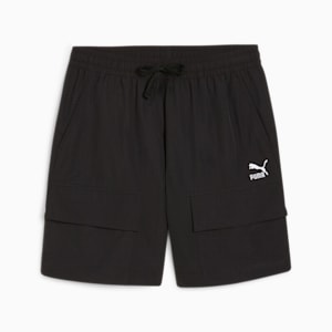 Shorts cargo CLASSICS para hombre, PUMA Black, extralarge