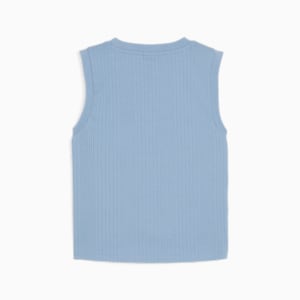 CLASSICS Ribbed Relaxed Women's Tank, Zen Blue, extralarge