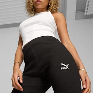CLASSICS Women's Ribbed Short Tights, Cheap Cerbe Jordan Outlet Black, extralarge