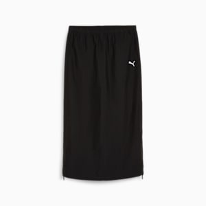 DARE TO Women's Midi Woven Skirt, Cheap Jmksport Jordan Outlet Black, extralarge