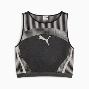 Crop top para mujer DARE TO, PUMA Black, extralarge