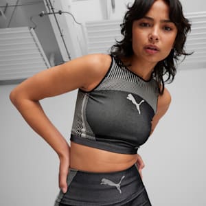 Crop top para mujer DARE TO, PUMA Black, extralarge