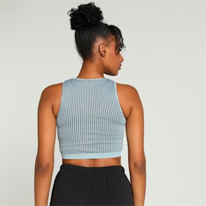 DARE TO Women's Crop Top, Turquoise Surf, extralarge-IND