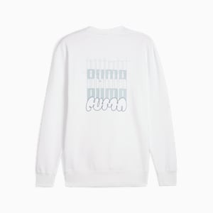 メンズ CLASSICS ブランド ラブ クルースウェット Tシャツ, PUMA White, extralarge-JPN