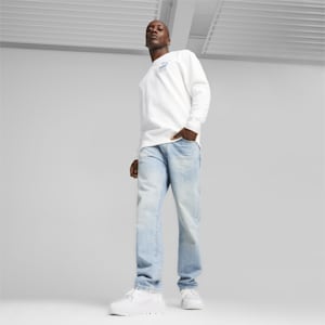 BRAND LOVE Men's Crew, PUMA White, extralarge