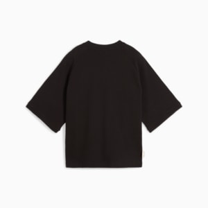ウィメンズ インフューズ リラックス 半袖 Tシャツ, PUMA Black, extralarge-JPN