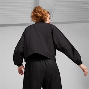 INFUSE Relaxed Woven Women's Jacket, Cheap Jmksport Jordan Outlet Black, extralarge