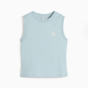 Camiseta sin mangas ajuste estrecho INFUSE, Turquoise Surf, extralarge