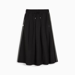 INFUSE Women's Pleated Mini Skirt, PUMA Black, extralarge