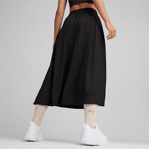 INFUSE Women's Pleated Mini Skirt, PUMA Black, extralarge