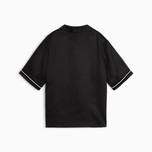 INFUSE Women's Woven Shirt, PUMA Black, extralarge-IND
