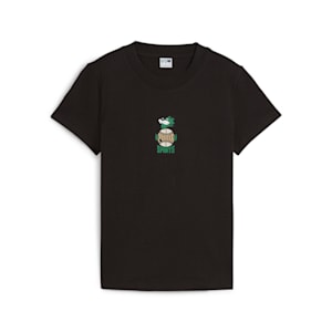ウィメンズ フォー ザ ファンベース グラフィック 半袖 Tシャツ, PUMA Black, extralarge-JPN