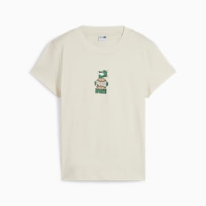 ウィメンズ フォー ザ ファンベース グラフィック 半袖 Tシャツ, Alpine Snow, extralarge-JPN