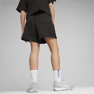 DOWNTOWN Women's High Waist Shorts, Cheap Jmksport Jordan Outlet Victoria Black, extralarge