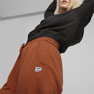 DOWNTOWN Women's Relaxed Sweatpants, Teak, extralarge
