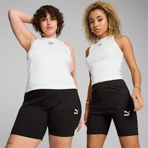 CLASSICS Women's Ribbed Slim Tank, PUMA White, extralarge