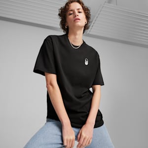 DOWNTOWN 180 Logo T-shirt, PUMA Black, extralarge-IND