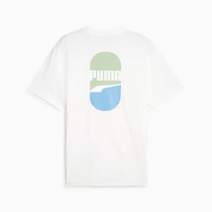 DOWNTOWN 180 Men's Logo Tee, PUMA White, extralarge