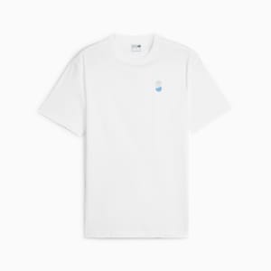 DOWNTOWN 180 Men's Logo Tee, PUMA White, extralarge