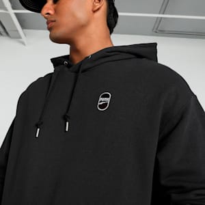DOWNTOWN 180 Hoodie, PUMA Black-Espresso Brown, extralarge-IND