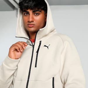 White puma hoodie mens store