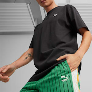 Shorts de malla para hombre T7, Archive Green-AOP, extralarge