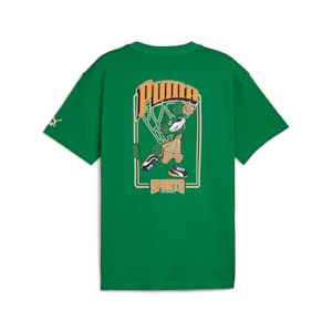 メンズ フォー ザ ファンベース グラフィック 半袖 Tシャツ, Archive Green, extralarge-JPN