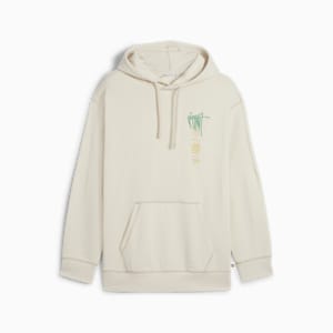 DOWNTOWN RE:COLLECTION Men's Hoodie, Alpine Snow, extralarge