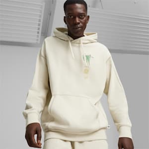 DOWNTOWN RE:COLLECTION Men's Hoodie, Alpine Snow, extralarge