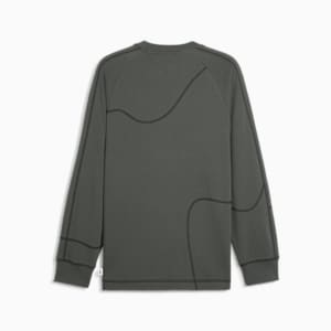 RE:COLLECTION Unisex Crew-Neck Sweatshirt, Mineral Gray, extralarge-IND