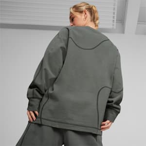 RE:COLLECTION Unisex Crew-Neck Sweatshirt, Mineral Gray, extralarge-IND