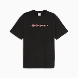 T-shirt graphique LOVE MARATHON pour homme, PUMA Black, extralarge