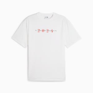 T-shirt graphique LOVE MARATHON pour homme, PUMA White, extralarge