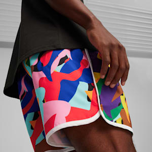 LOVE MARATHON Shorts, PUMA Black-AOP, extralarge-IND