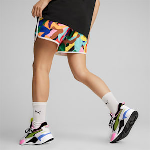 LOVE MARATHON Men's Shorts, Cheap Jmksport Jordan Outlet Black-AOP, extralarge