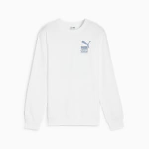 CLASSICS BRAND LOVE Big Kids' Crew, PUMA White, extralarge