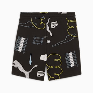 CLASSICS BRAND LOVE Big Kids' Shorts, PUMA Black, extralarge